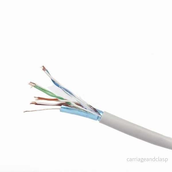 Nedis Nätverkskabel CAT6 F/UTP, 50 mtr på rulle, 100% koppar, solida kärnor - Bild 3