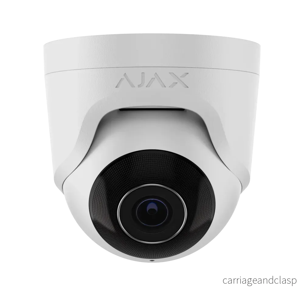 Ajax Systems TurretCam White 8Mp 4K IP säkerhetskamera