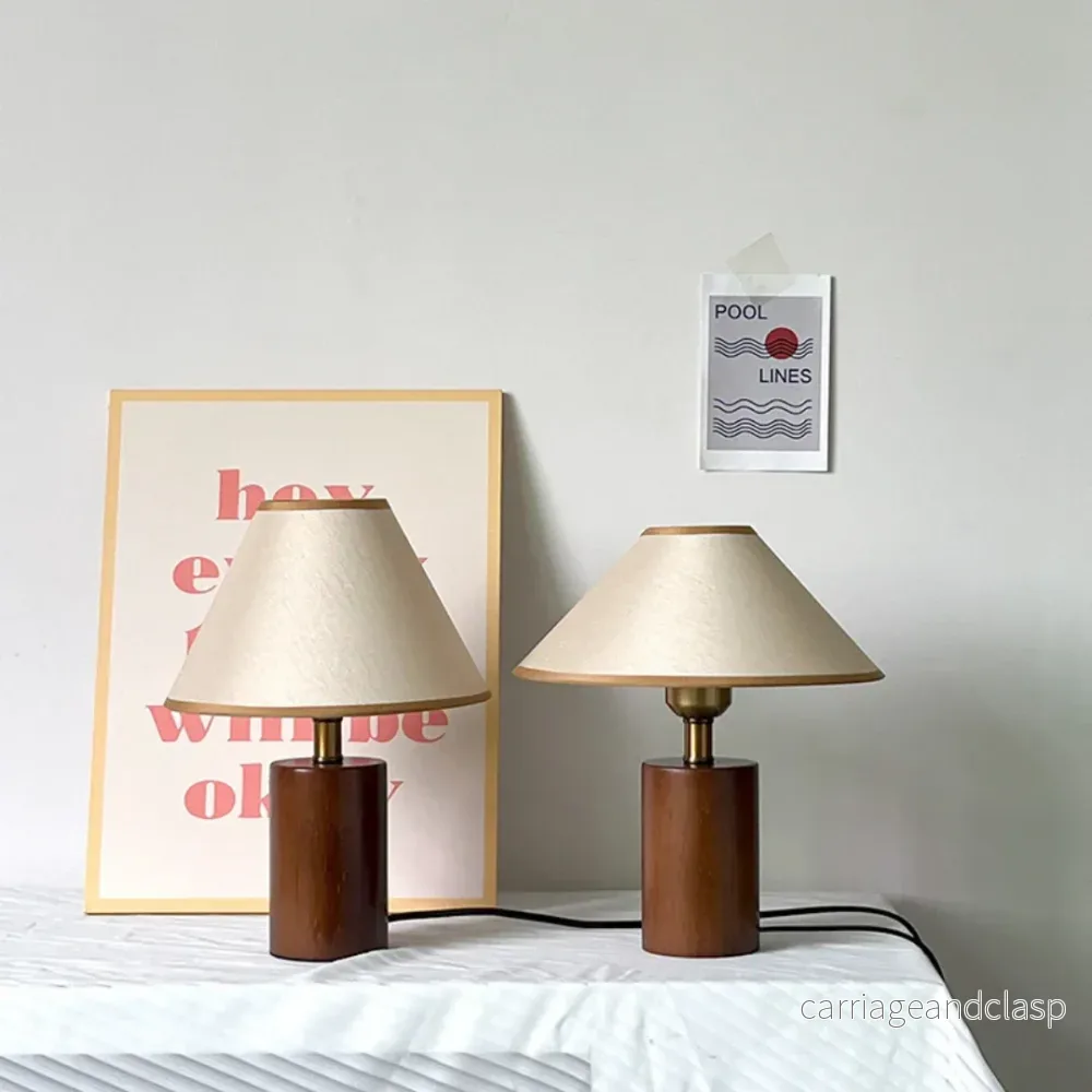Veska | Koreansk Retro Stil Bordslampa - Bild 3