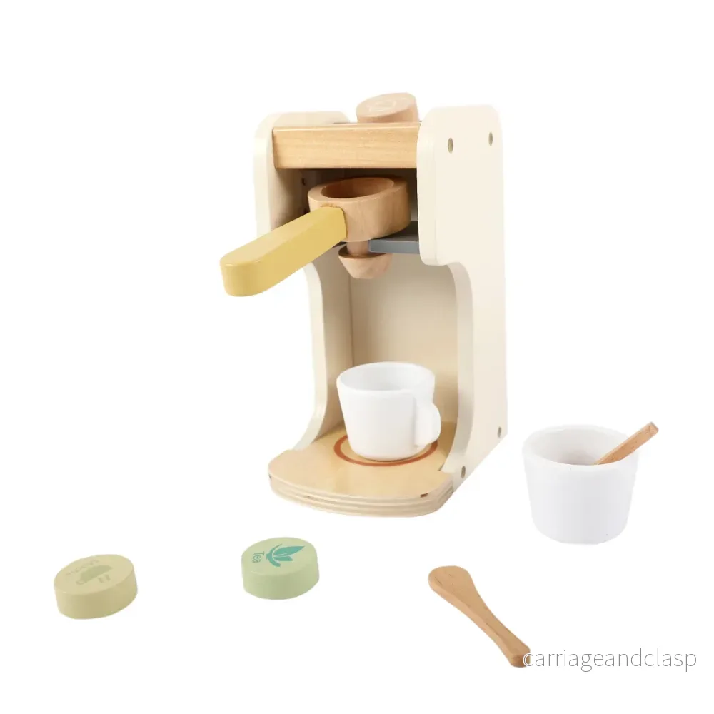 Klassisk kaffemaskin i trä - Bild 2