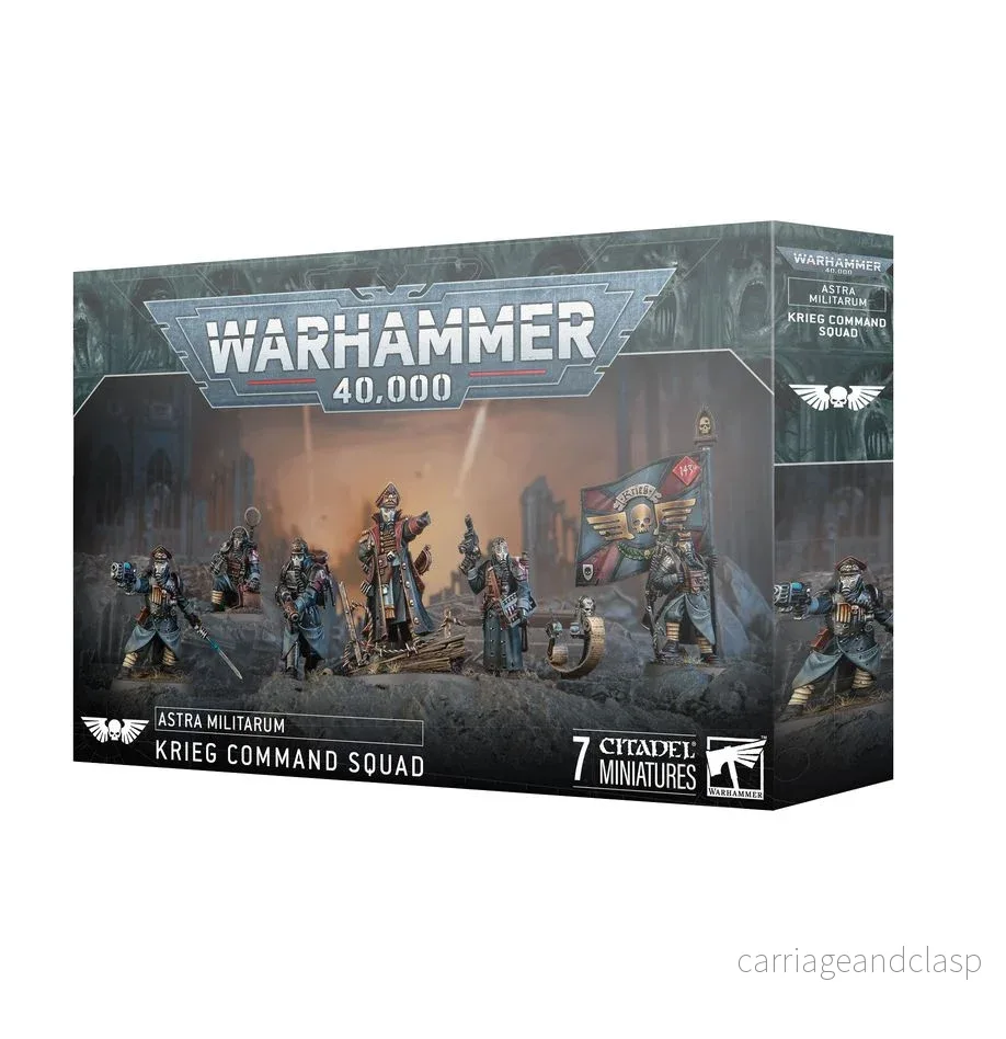 Warhammer: Warhammer: 40,000 - Astra Militarum - Krieg Command Squad