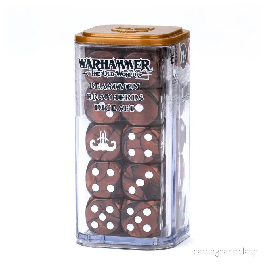 Warhammer: The Old World – Beastmen Brayherds – Tärningset Warhammer: The Old World – Beastmen Brayherds – Tärningset