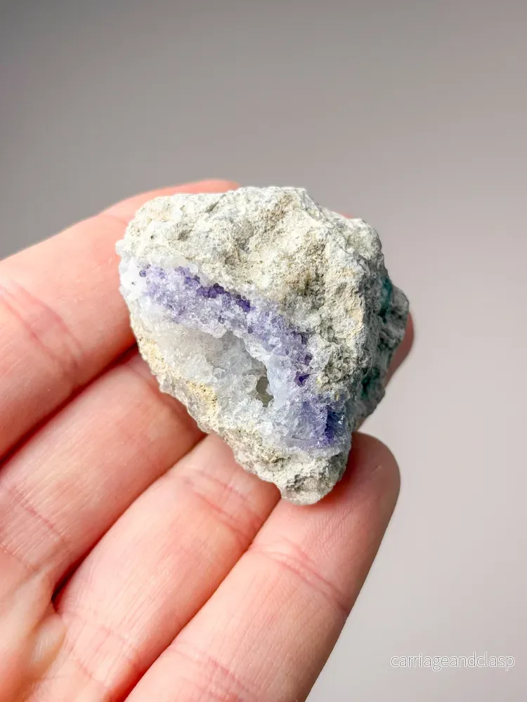 Spirit Flower Geode (nr 2) - Bild 2