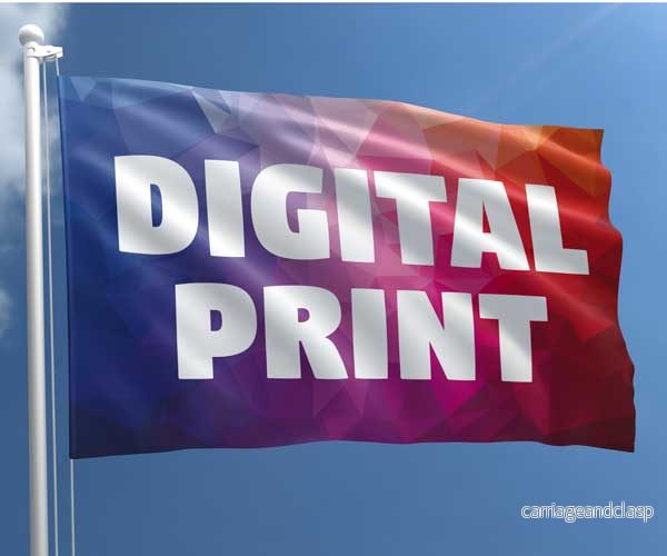 Flagga digitaltryckt Flagga digitaltryckt