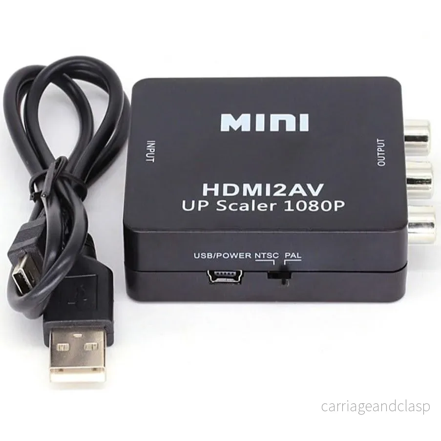 AlarmsystemExpert.co.uk HDMI till kompositadapter