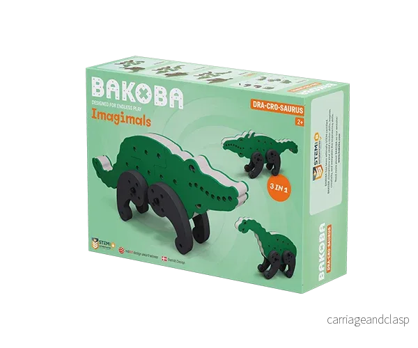 BAKOBA Dra-Cro-Saurus – byggsats i mjukt skum
