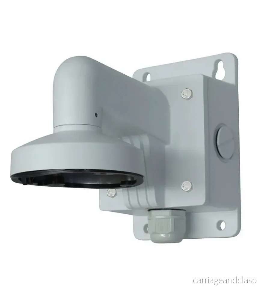 Hikvision DS-1272ZJ-110B väggfäste i aluminium med kopplingsdosa
