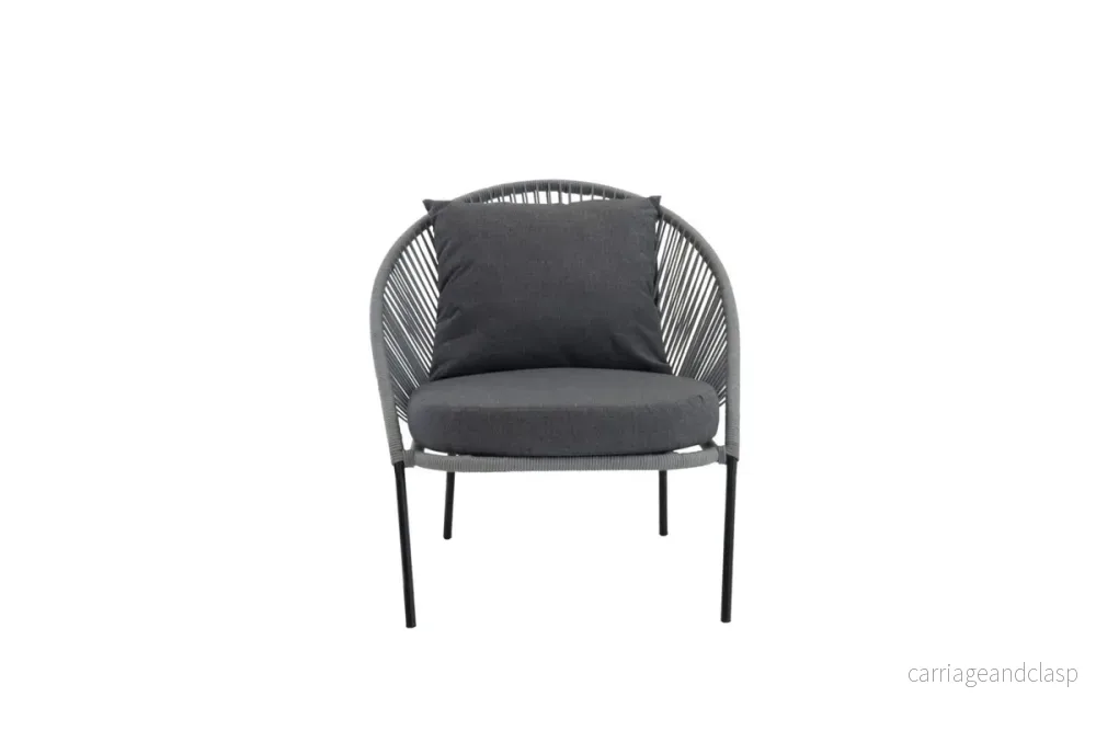 Lindos Loungefåtölj Grå - Bild 2
