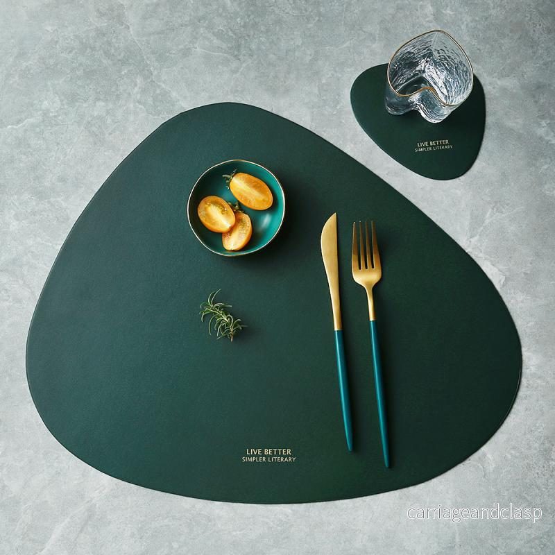4 Färger Triangel Placemat Set | Veska 4 Färger Triangel Placemat Set | Veska