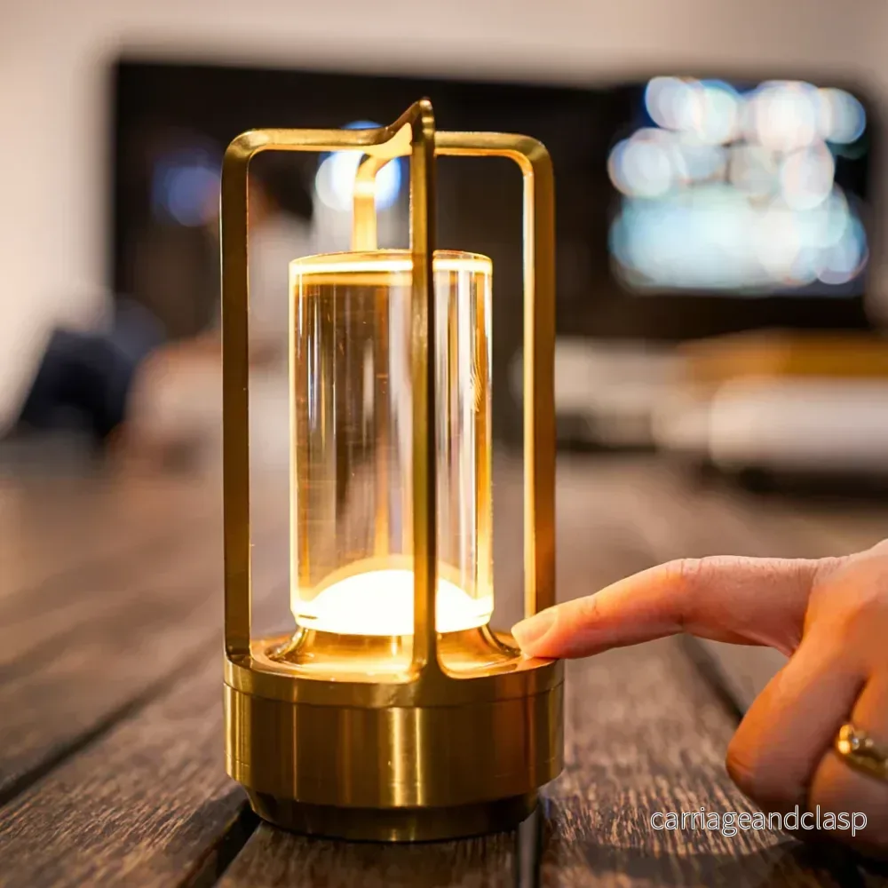 Kristallbordslampa Veska - Bild 2