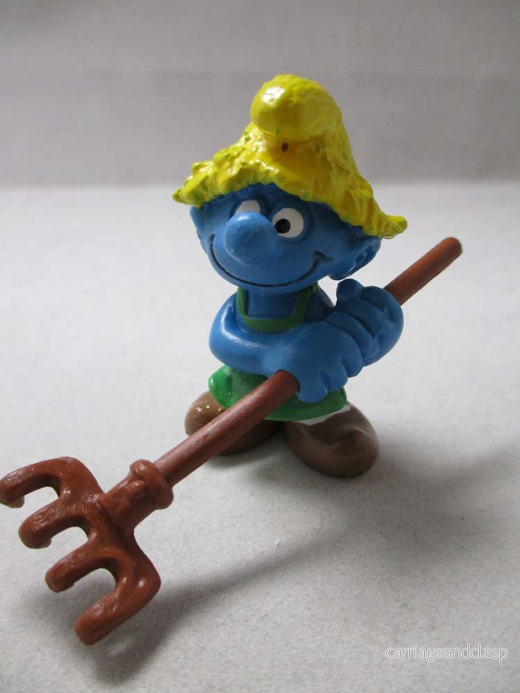 Schleich - Trädgårds Smurfen - Bild 3