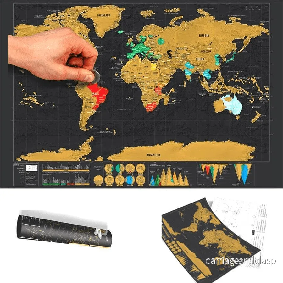 Scratch Map® Deluxe | Veska - Bild 3