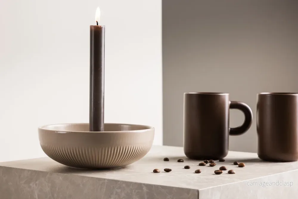 Posh Ljusstake Beige Posh Ljusstake Beige