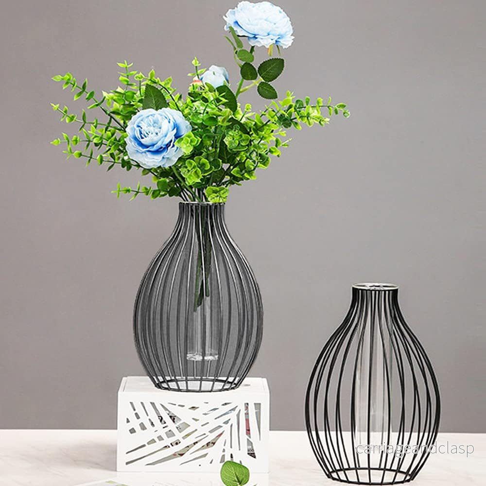 Slim metalram vases | Veska - Bild 2