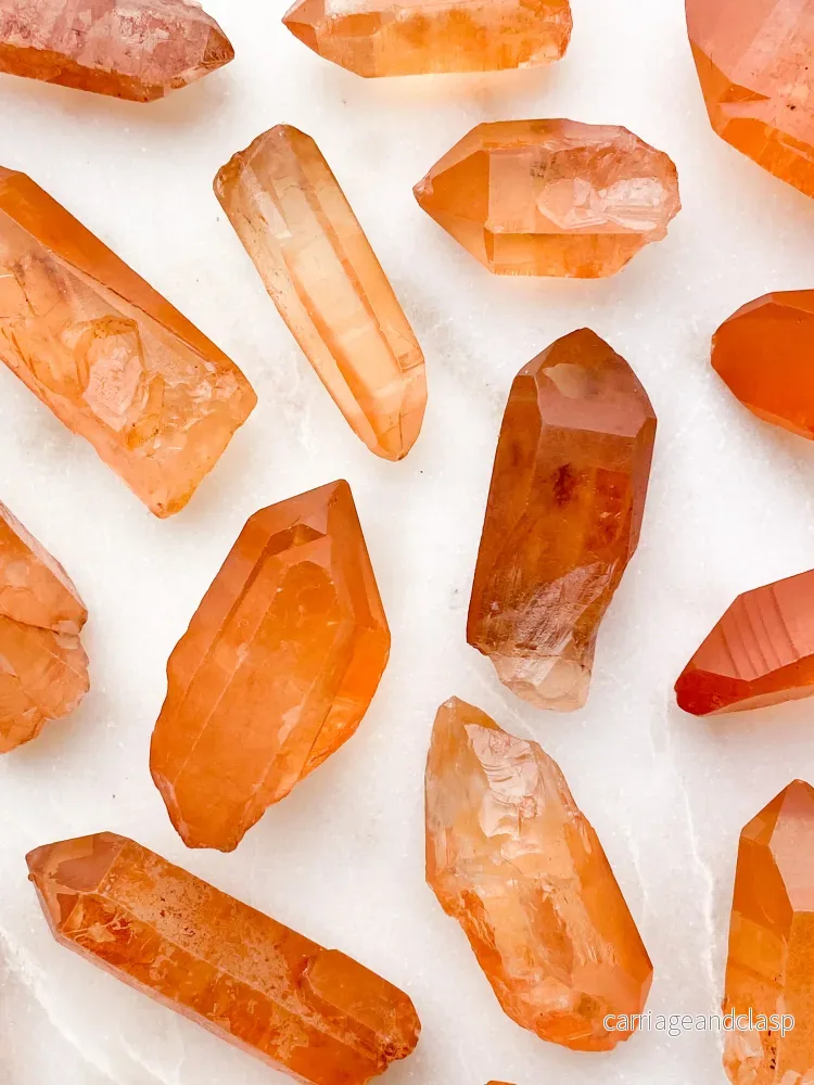 Mandarin Quartz Tips
