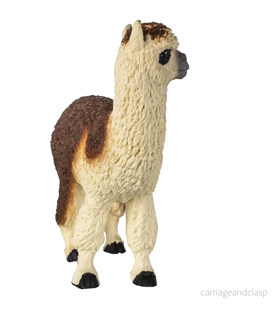 Safari Ltd - Alpacka brunvit - Bild 3