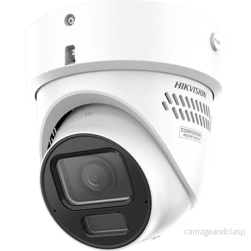 Hikvision DS-2CD2H86G2H-IZS2UY/SL, 8 Mp, 2,8–12 mm, AcuSense Turret, motoriserad varifokalzoom