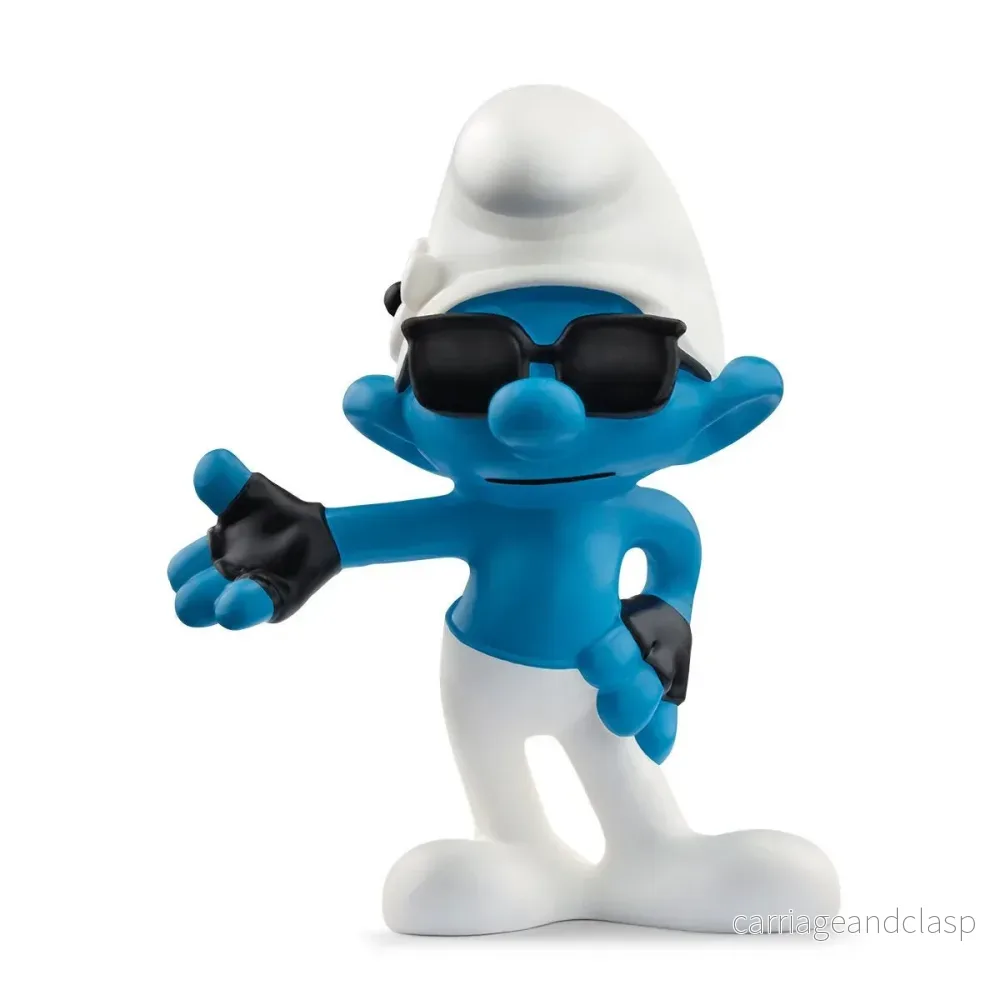 Schleich - Fåfänga smurfen (Kokettsmurfen)