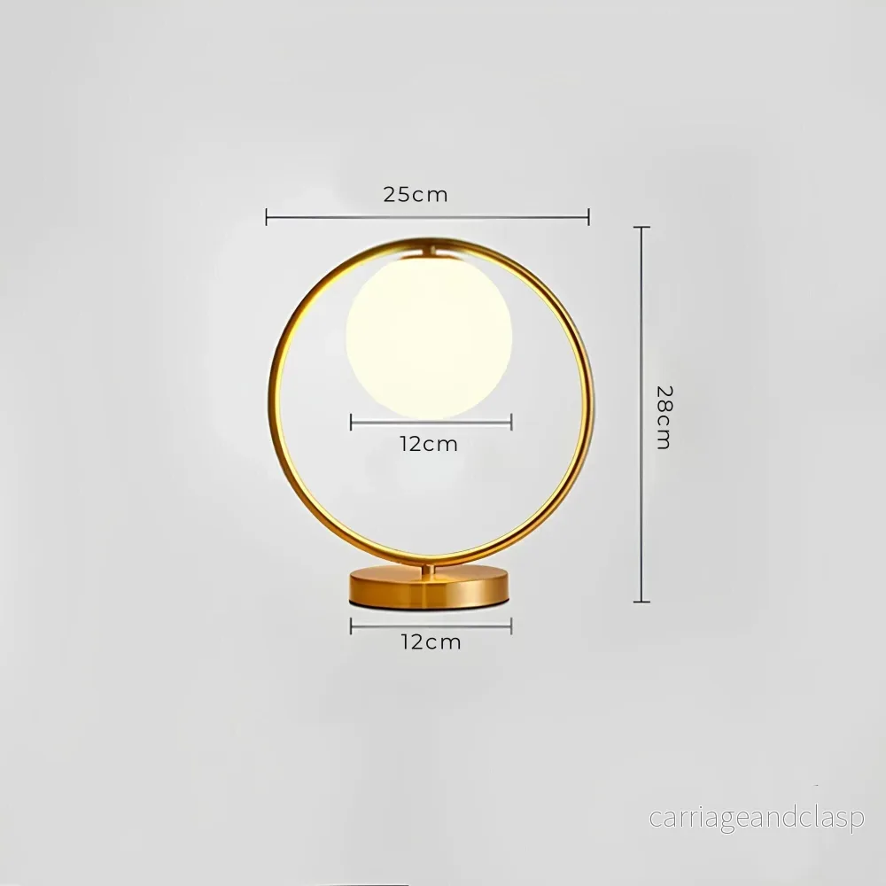 Glas Bordslampa | Veska - Bild 2