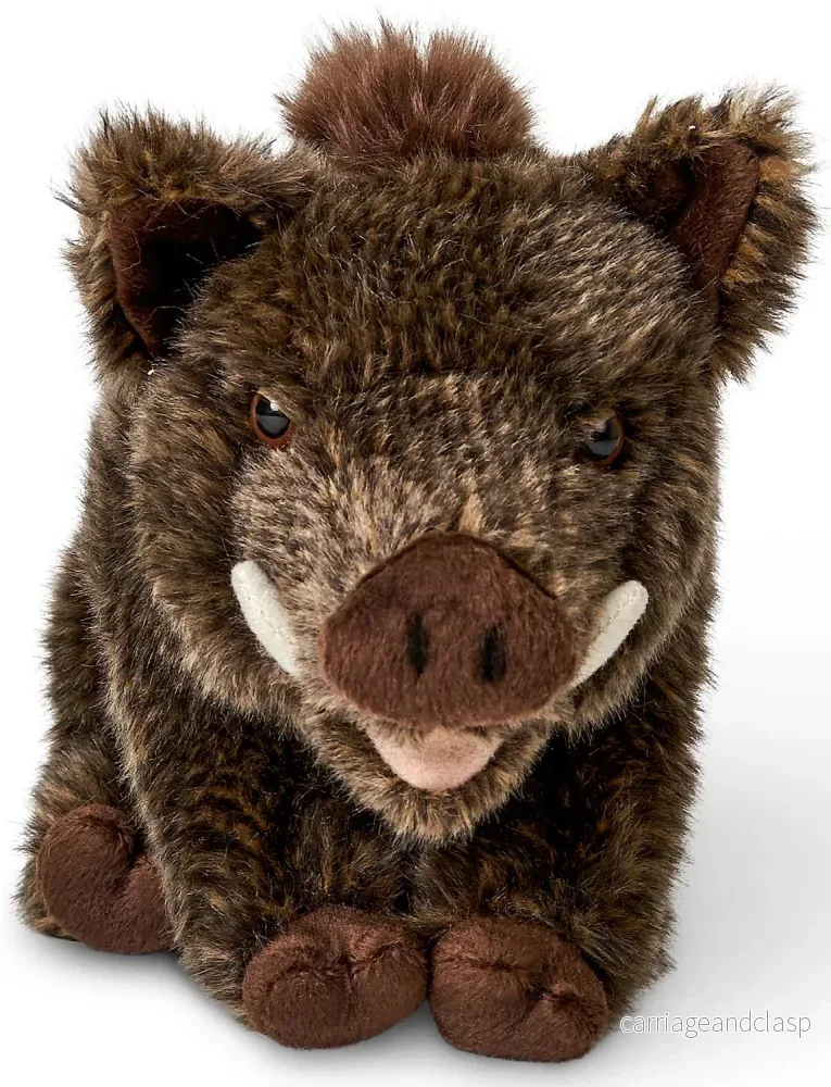Uni Toys - Vildsvin Sittande Gosedjur - Bild 2