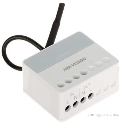 Hikvision DS-PM1-O1H-WE Trådlös väggbrytare 230v Hikvision DS-PM1-O1H-WE Trådlös väggbrytare 230v