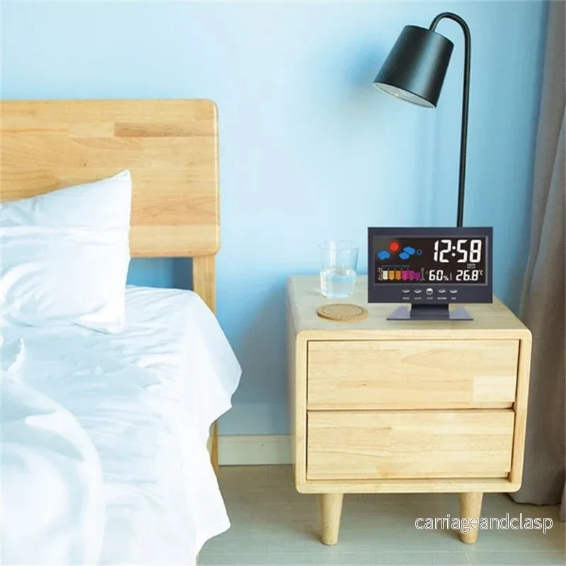 Alarm Pro LCD Väderstation Klocka | Veska - Bild 3