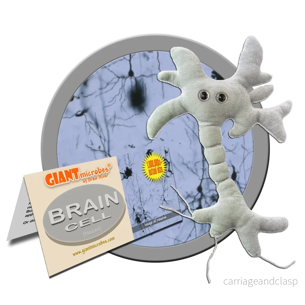 GIANTmicrobes - Hjärncell (Neuron) Plysch