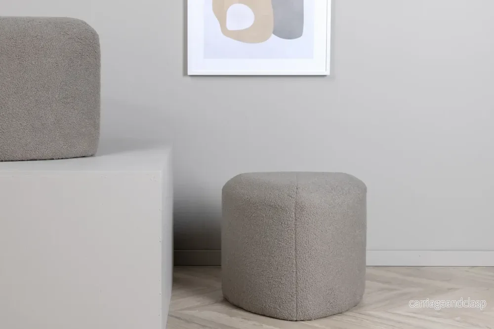 Peg Sittpuff Grå