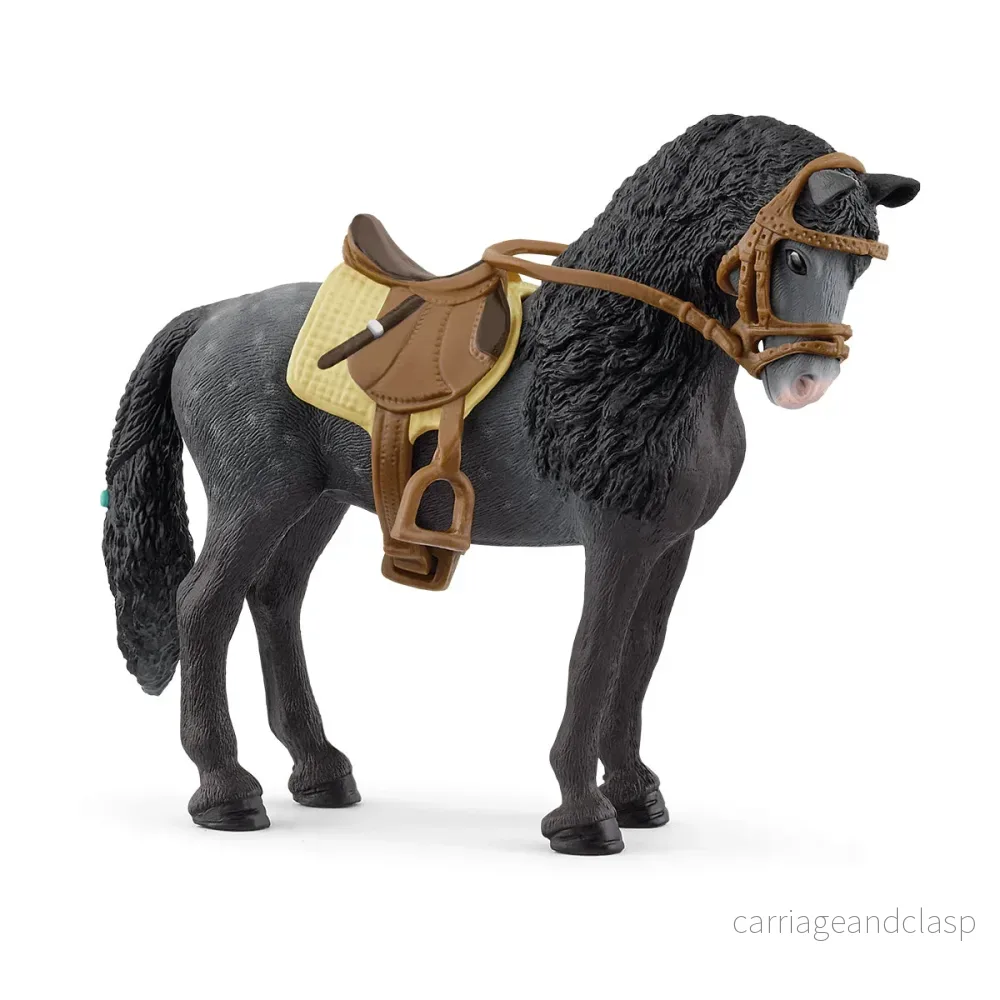 Schleich - Pura Raza Española sto med sadel och träns