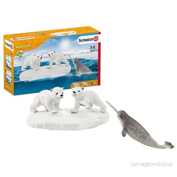 Schleich - Kanande isbjörnar