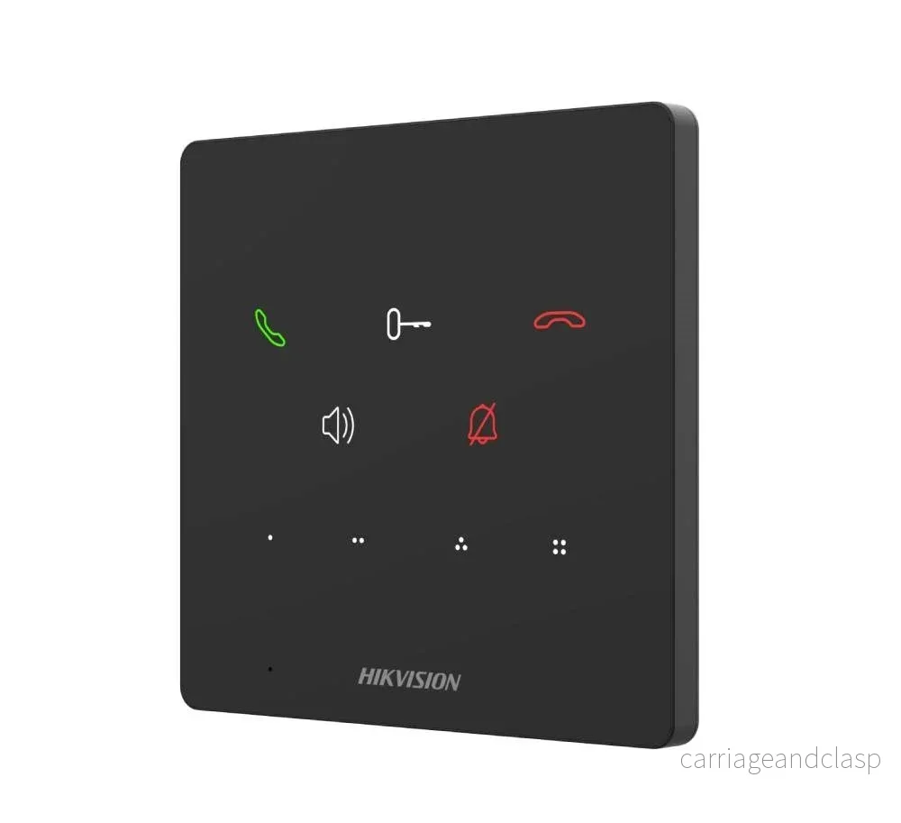 Hikvision DS-KH6000-E1, Mini inomhusstation, utan skärm