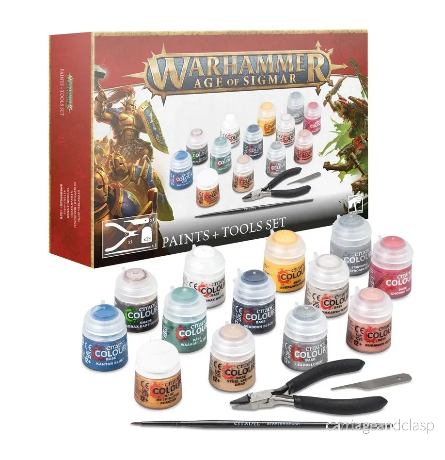 Warhammer: Age of Sigmar - Paints + Tools Set (2024) - Bild 2