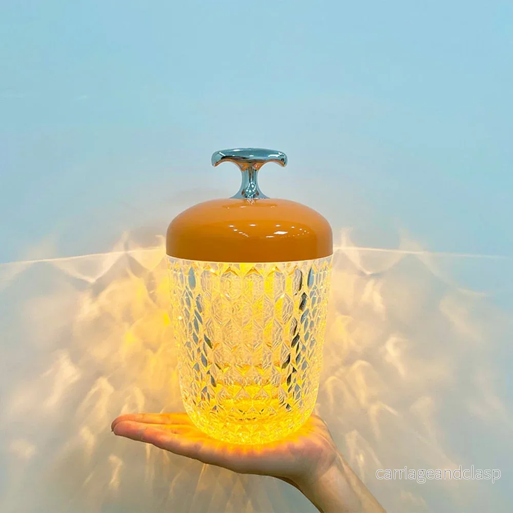 Nordisk Elegant Atmosfär Kristall Bordslampa | Veska - Bild 3