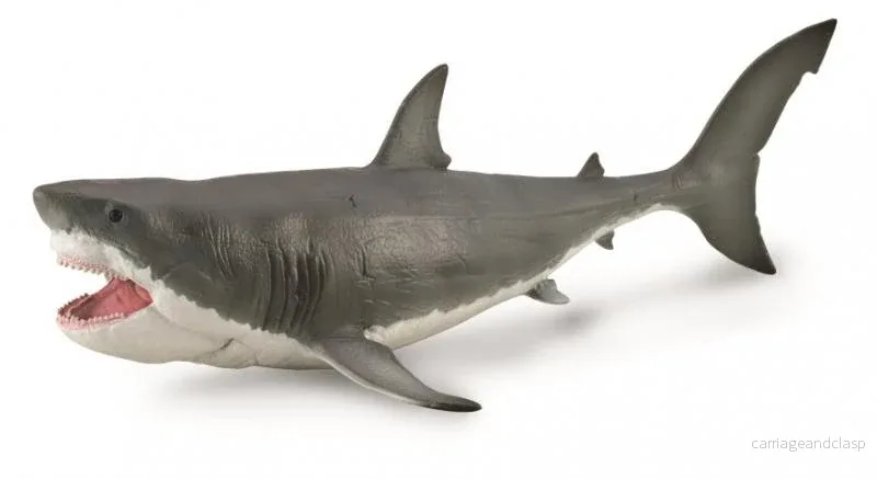 CollectA - Megalodon (med rörlig käke) – DELUXE - Bild 2