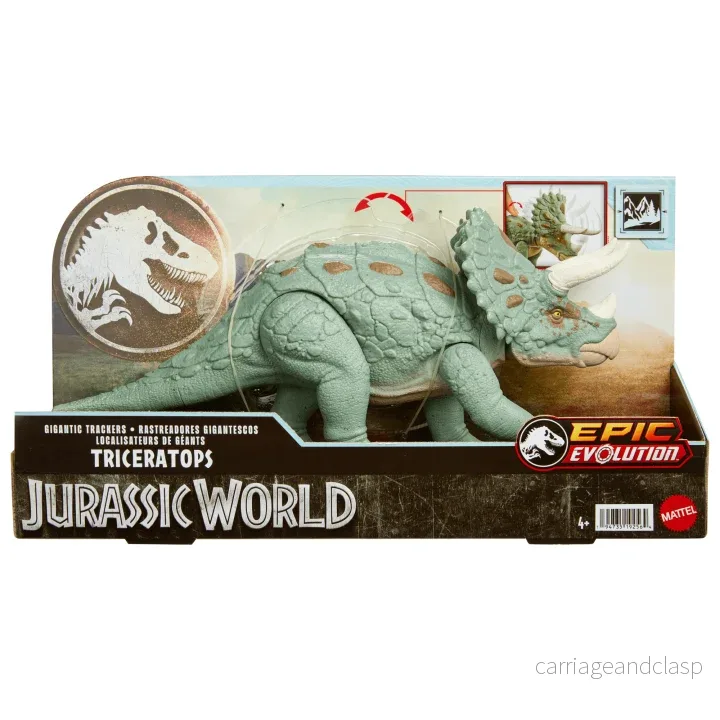 Jurassic World - Gigantic Trackers - Triceratops