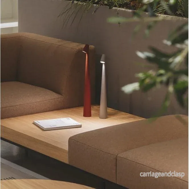 Nordisk Minimalistisk LED Trådlamp Bordslampa | Veska - Bild 3