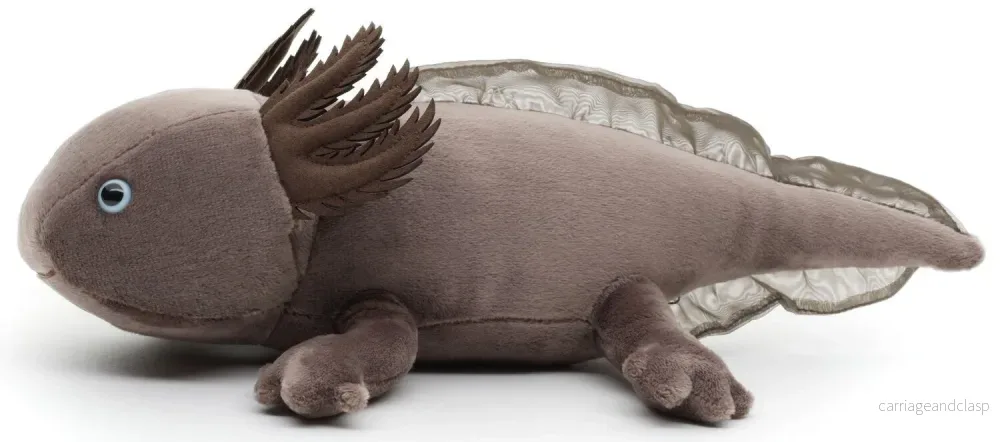 Uni Toys - Axolotl (Brungrå) Gosedjur - Bild 3