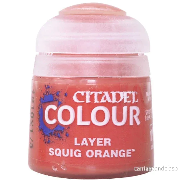 Warhammer: Citadel – Layer – Squig Orange (12ml) Warhammer: Citadel – Layer – Squig Orange (12ml)
