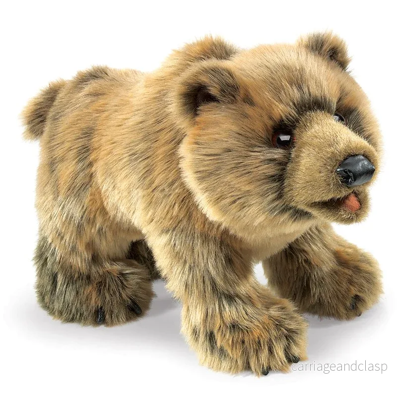 Folkmanis® Puppets - Grizzlybjörn Handdocka