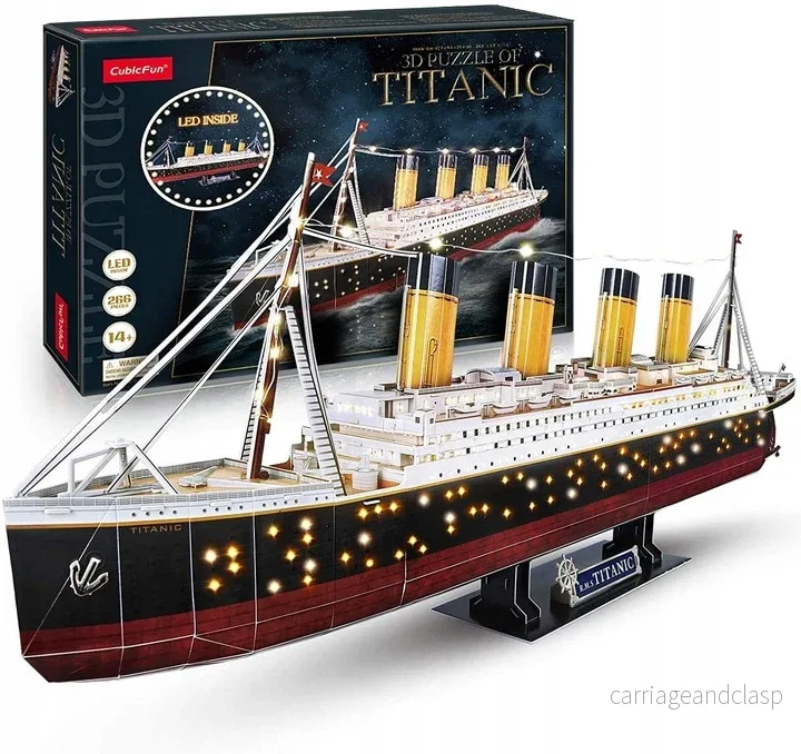 Titanic LED - 3D Pussel