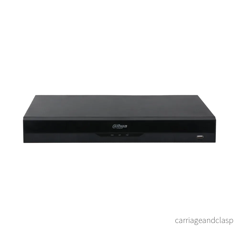 Dahua NVR5216-16P-EI, 16x PoE, utan lagring, lämplig för 16 IP-kameror