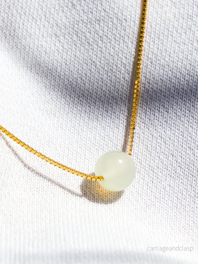 Akvamarin – Petite Heart – Guld