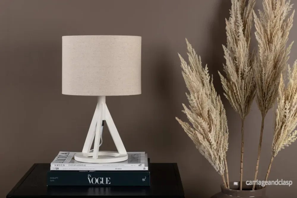 Kona Bordslampa Vit