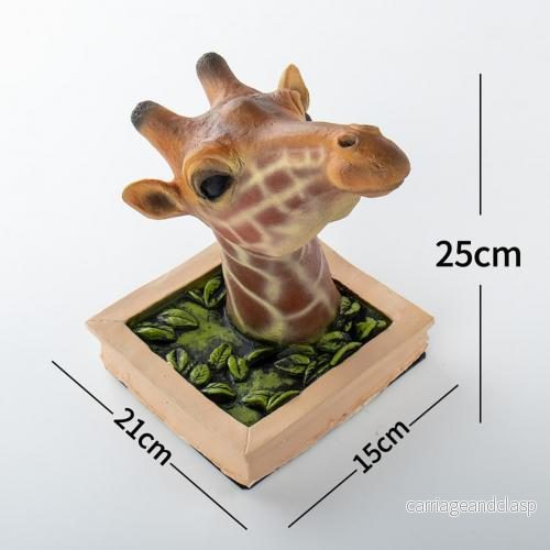 3D Väggmonterad Giraffskulptur Heminredning | Veska