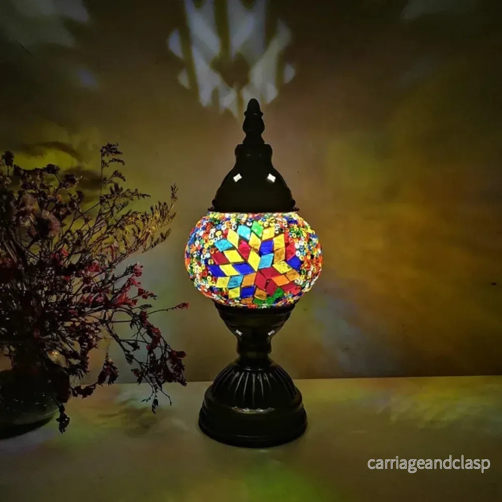 Mosaic Färgglad Mönster Bordslampa Veska Mosaic Färgglad Mönster Bordslampa Veska