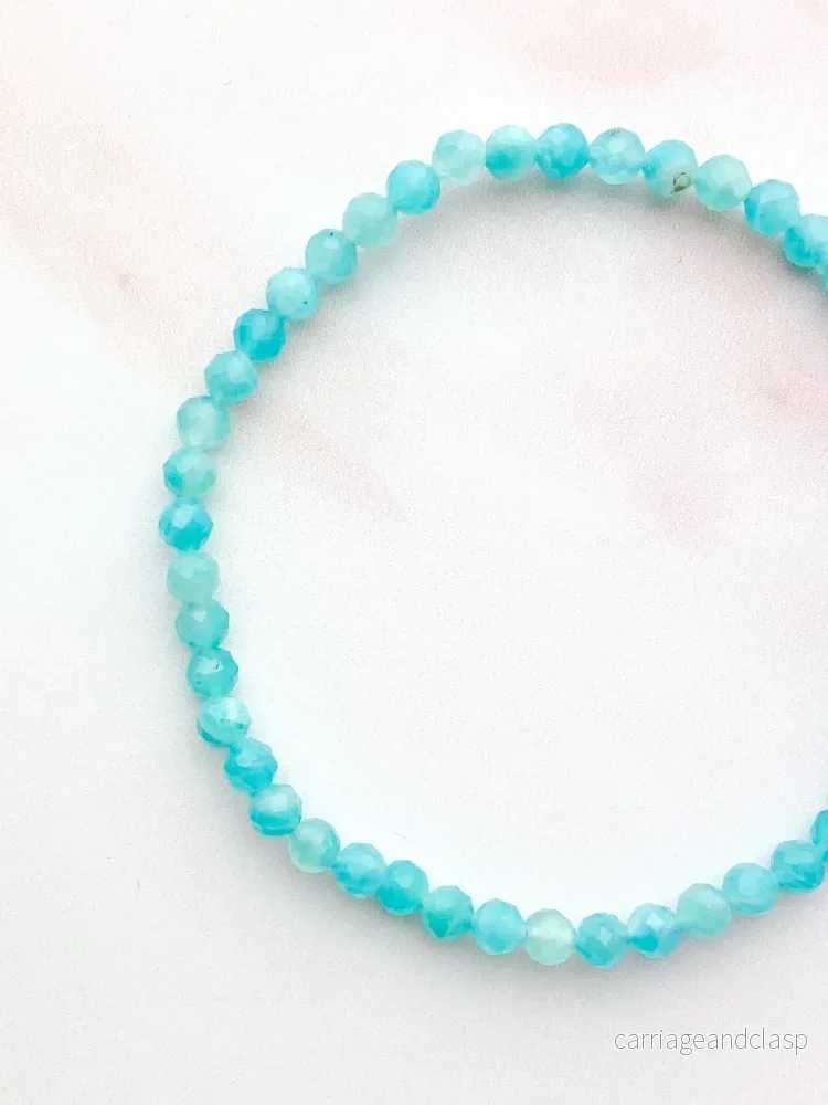 Amazonite armband (fasett)