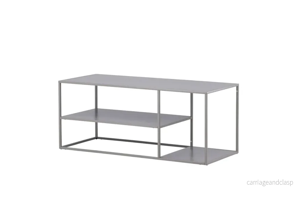 Staal Sidobord Ljusgrå - Bild 3