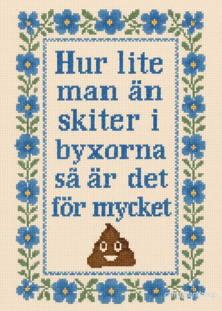 Skit i byxan