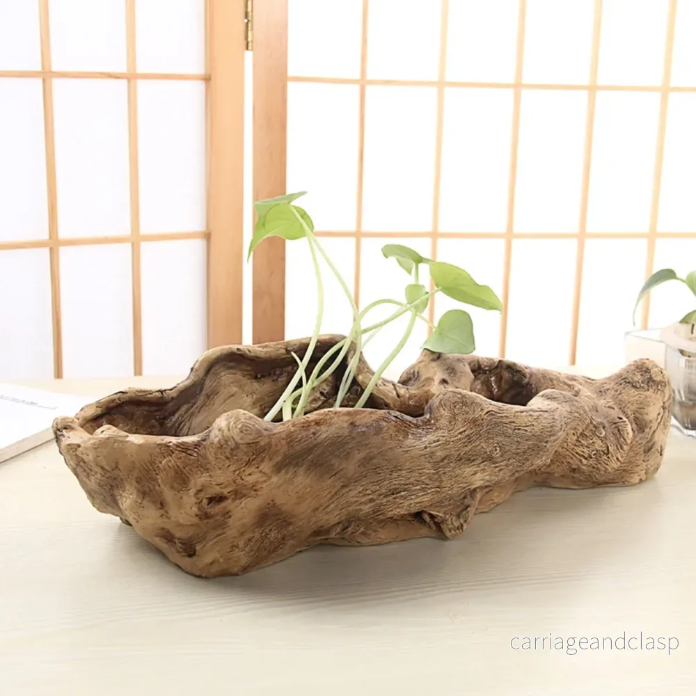 Resin Tree Wood Table Vase | Veska Resin Tree Wood Table Vase | Veska