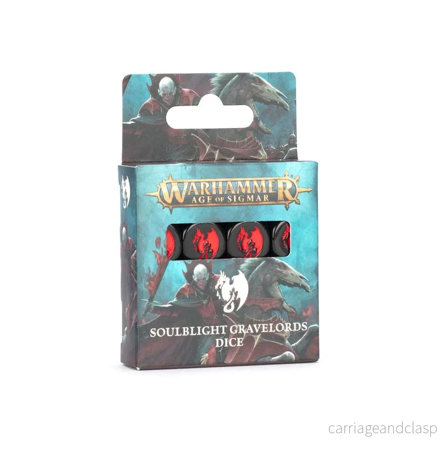 Warhammer: Age of Sigmar - Soulblight Gravelords - Tärningar